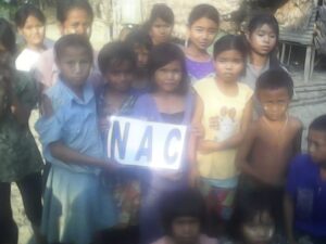 Group of children at Not Another Child Burma center