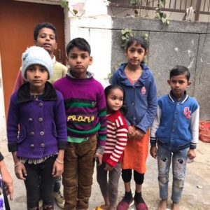 Group of children at Not Another Child Delhi center