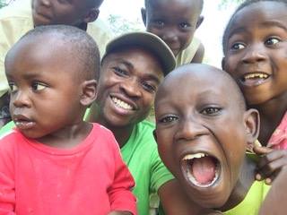 Happy kids in Kenya Not Another Chiild center