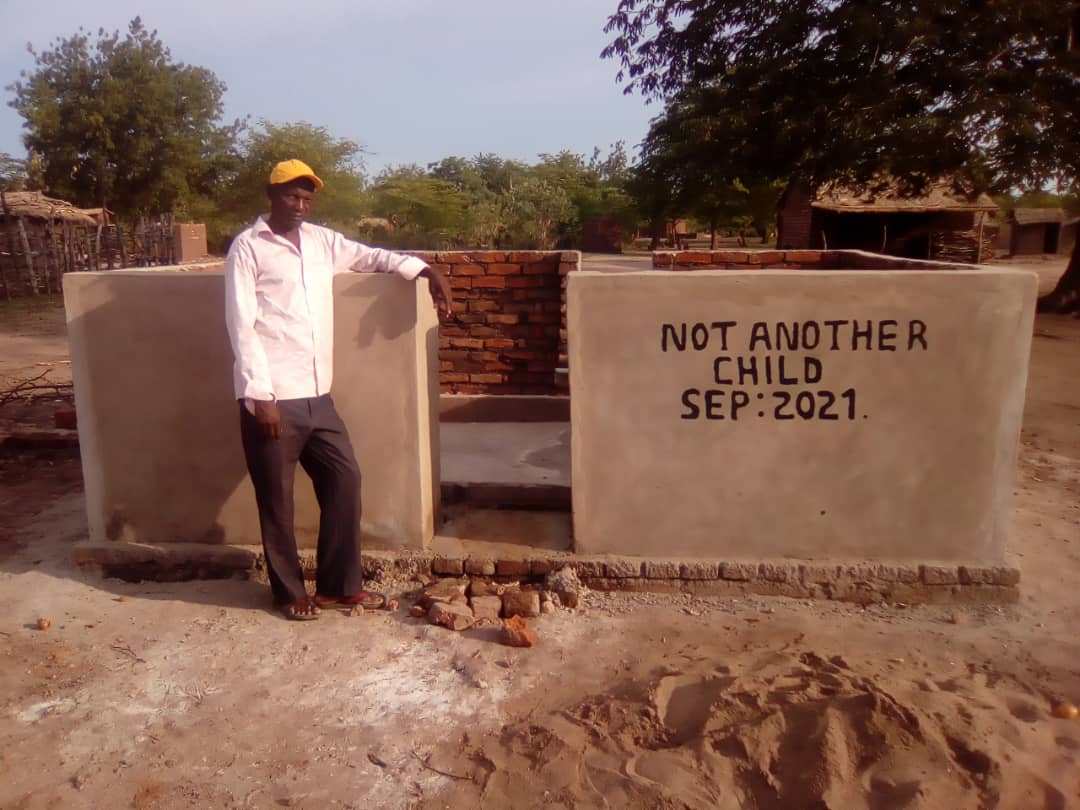 Construction in progress of a Not Another Child center