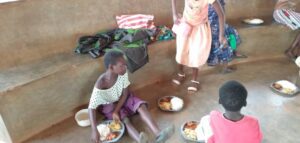 Children having food 8
